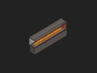 Endless Fire Box 3 Seiten U-Form